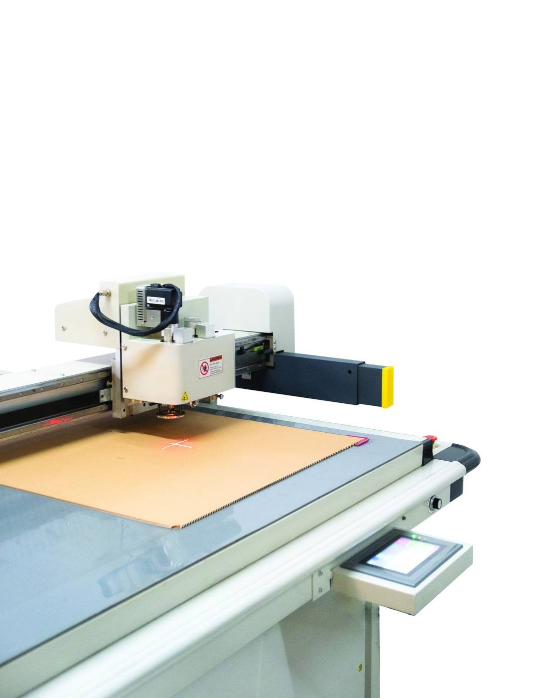 Mesin cutting plotter untuk pembuatan sample karton